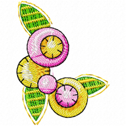 Flowers And Tree Embroidery Design 12 Flowers And Tree Embroidery Design 12